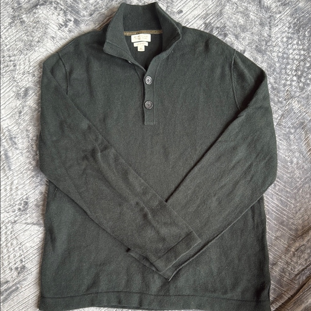 Banana Republic Green Turtleneck Sweater